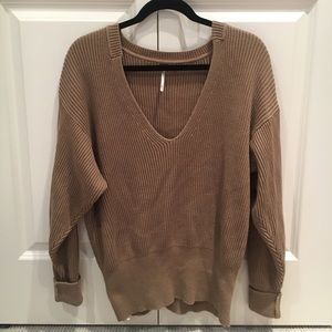 Free People V-Neck Sweater